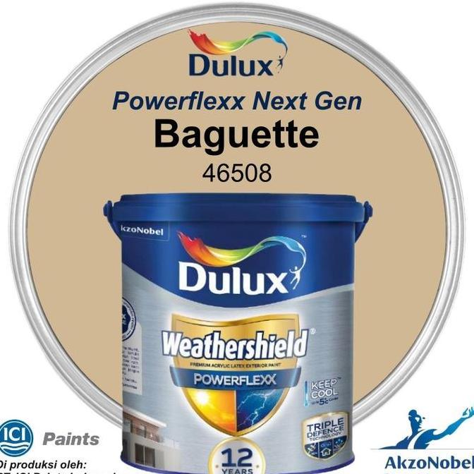 DULUX WEATHERSHIELD POWERFLEXX 2.5 LT - BAGUETTE 465