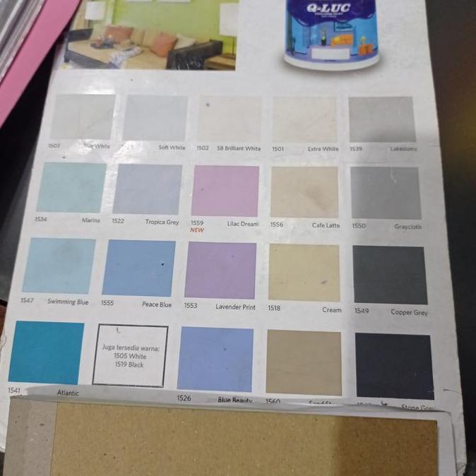 Cat Tembok Qluc Pail