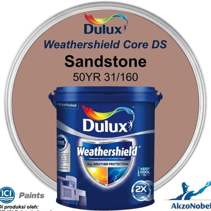 CAT DULUX WEATHERSHIELD 20 LT - SANDSTONE 50YR 31/160