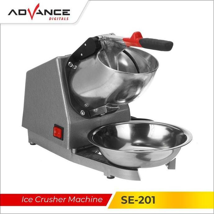 Advance SE-201 Mesin Alat Penghancur Es Hemat Listrik Mesin Es Serut, Ice Crusher Ice cream  untuk K