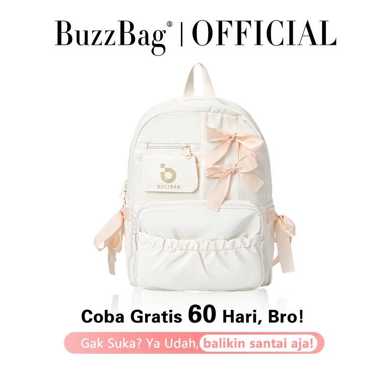 ORIGINAL BUZZBAG - TAS SEKOLAH AESTHETIC KOREAN STYLE TAS SEKOLAH WANITA TAS SEKOLAH SMA KOREAN STYL