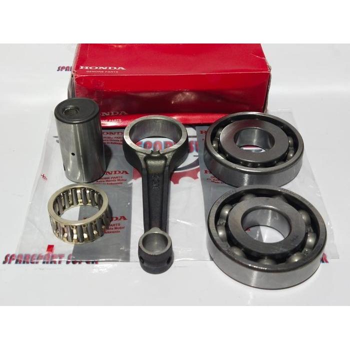 Stang Seher Plus Bearing Kruk As Tiger Kcn, Batang Piston Kit Tiger Engine Motorcycle Sparepart Orig