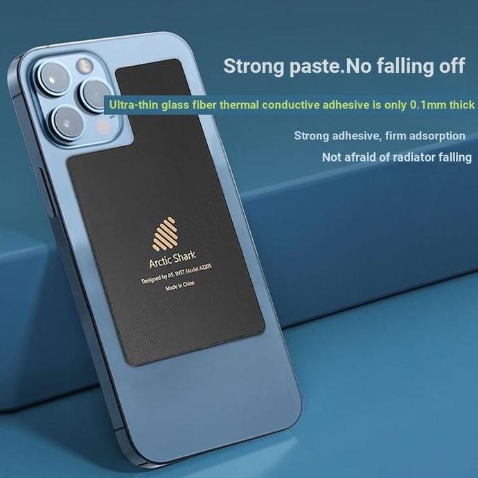 Coolershop -  Arctic Shark Heatsink Graphene Copper Pad Pendingin HP