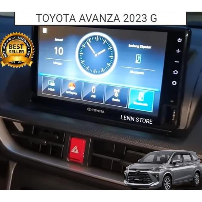 Screen Guard Pelindung Layar Head Unit Toyota Avanza G 2023