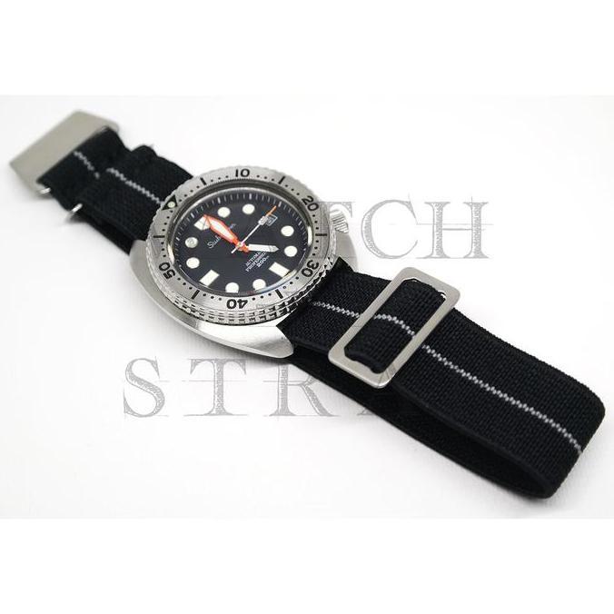 French Marine Nationale Parachute Parasut Nato Strap Mn 22Mm Black