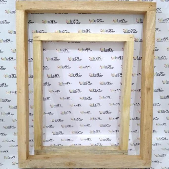Bingkai Kayu Sablon UD 50X60