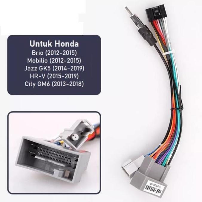 Soket Android Honda HRV Civic FB CRV gen4 Brio Mobilio lama Jazz City