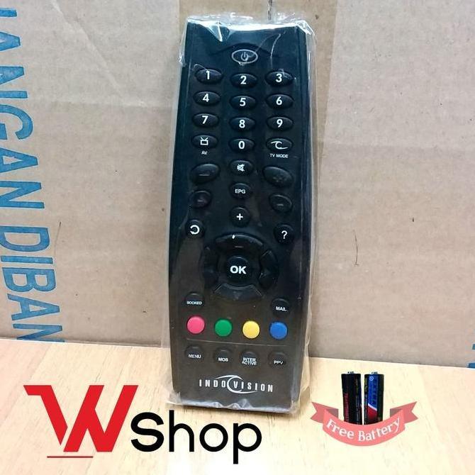 Ready REMOT/REMOTE RESIVER PARABOLA INDOVISION, TOP TV - ORI/ORIGINAL