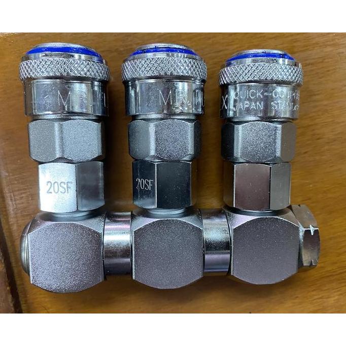 Swivel Manifold / coupler cabang tiga lurus
