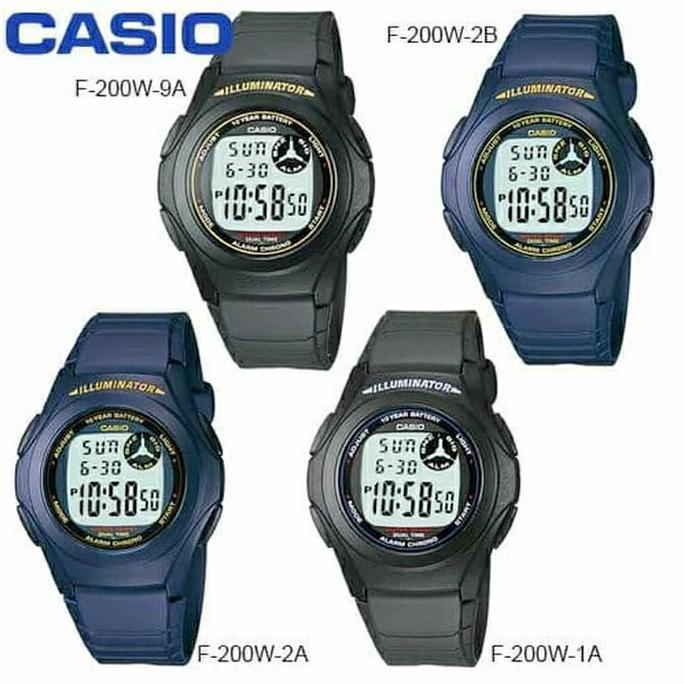 Strap Tali Jam Tangan Casio F-200W F-200 F200W F200 F 200W F 200 CASIO murah