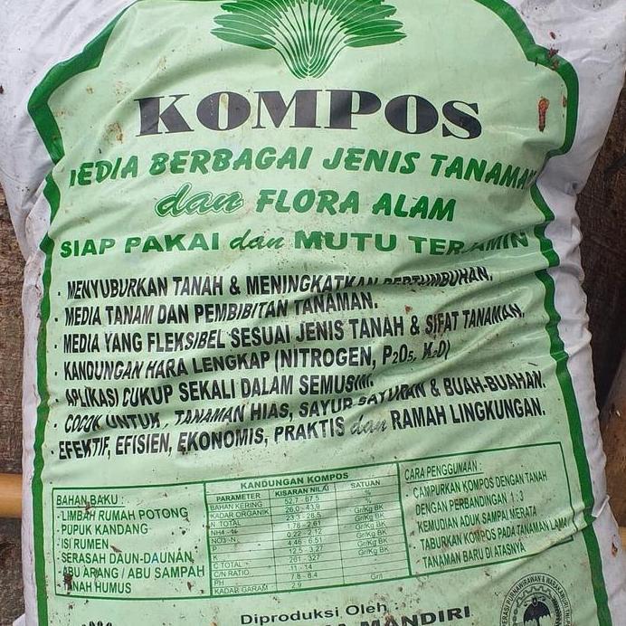 pupuk kompos siap pakai