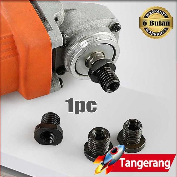 TOKOKUSHOP M10 Ke M14 Adaptor Gerinda Konverter Gerinda Sudut Poles