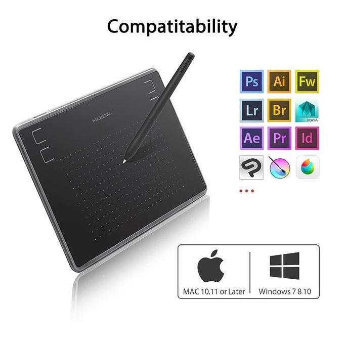 REWARLI Digital tablet USB signature Art Graphics Drawing tablet or OSU/HUION