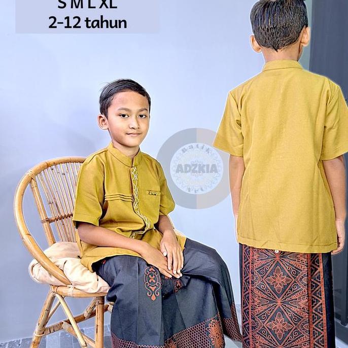 Sarung batik anak mahda batik print modern Original