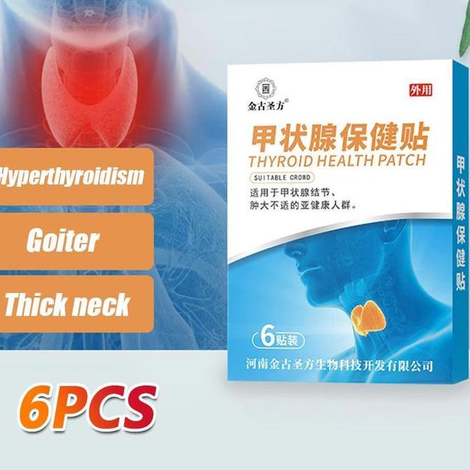 LOLOMY Plester patch herbal kelenjar tiroid gondok hipertiroid