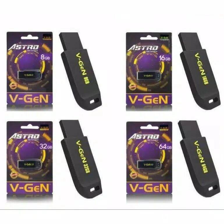 FLASHDISK VGEN ASTRO AVATAR 8GB 16GB 32GB 64 GB 128 GB FLASHDISK USB ASTRO AVATAR VGEN ORIGINAL terl