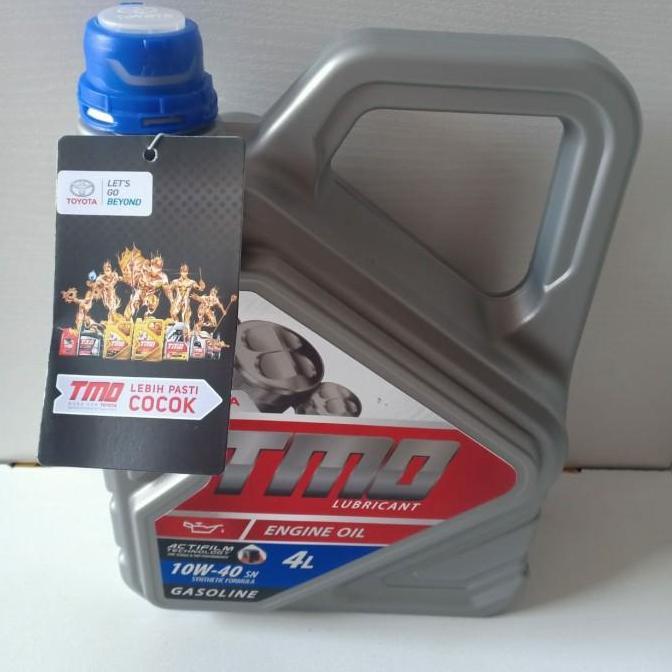 OLI MESIN MOBIL TMO TOYOTA SAE 10W-40 SN 4L 4000ML