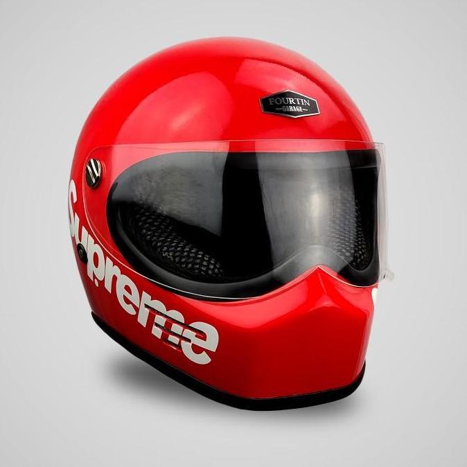 Helm Custom Classic SIMPSON BANDIT STREET STIG Retro Vintage Klasik