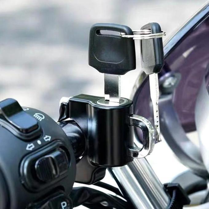 Kunci Helm Motor / Gembok Helm Anti Maling Untuk Stang Motor