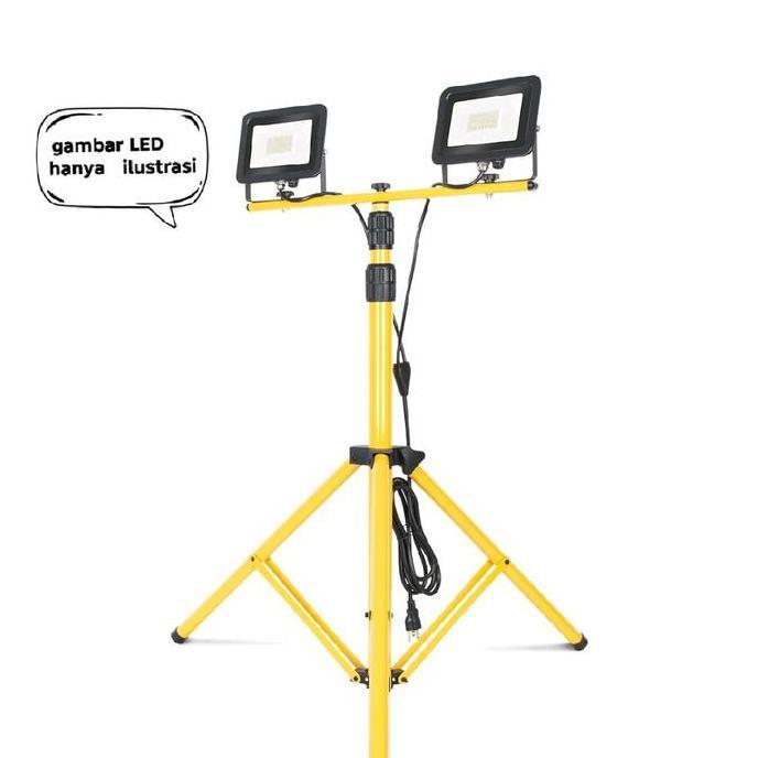 tripod tiang lampu sorot atau led untuk poles salon mobil tinggi 1.6 M
