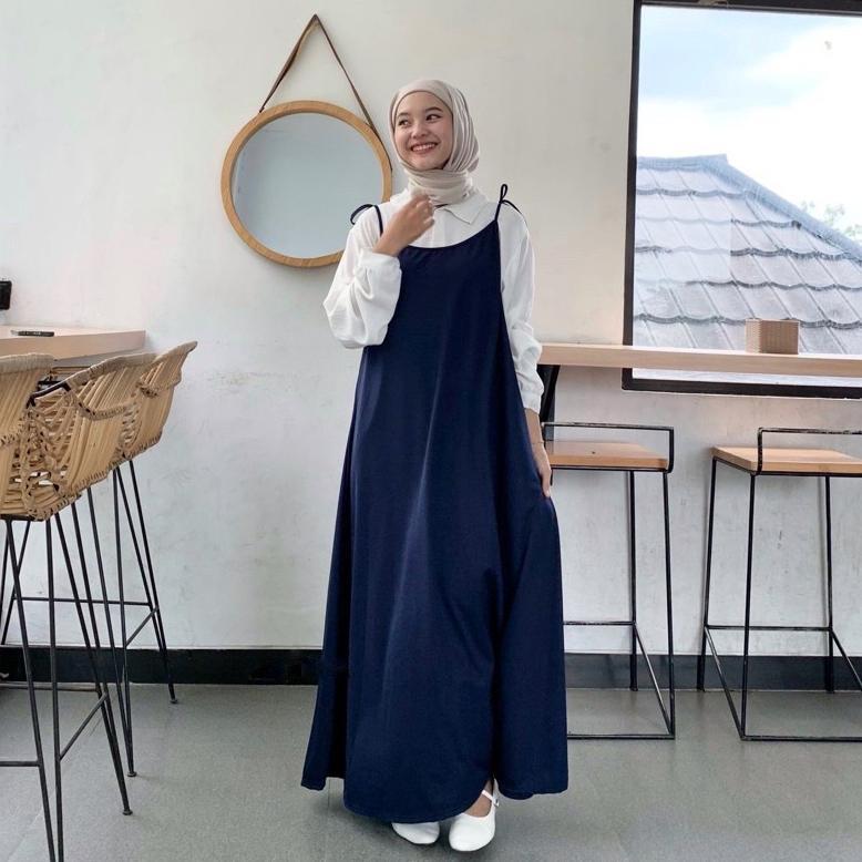 JISO OVERALL OUTER DRESS POLOS KOREAN MAYUNG MUSLIM JUMBO XL XXL XXXL