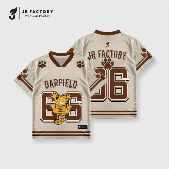 JR FACTORY Baju Jersey Dewasa Unisex Streetwear Oversize Number Dryfit Brazil Retro Vintage Hockey B