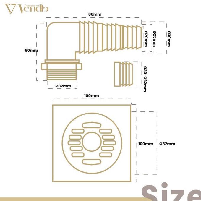 Penutup Saluran Pembuangan Floor Drain Mesin Cuci Penutup Saluran Air
