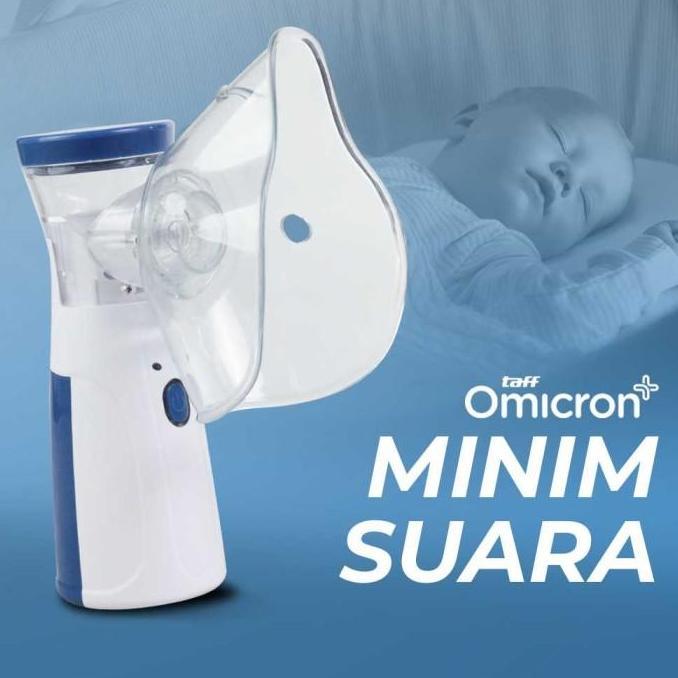 Jassminaa - Taffomicron Nebulizer Uap Alat Nebu Portable Inhaler Uap Obat Terapi Pernapasan Asma Ana