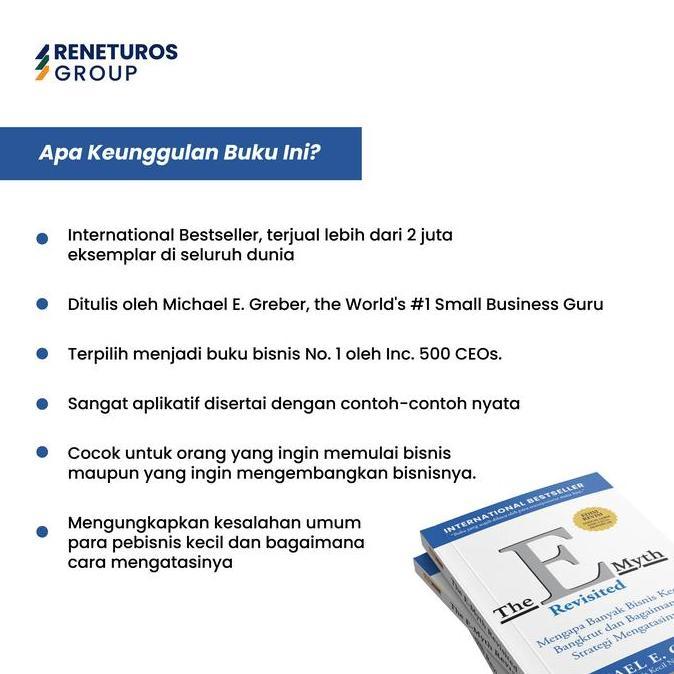uvassballah  - renebook buku bisnis the e-myth revisited terjemahan indonesia - mengapa banyak bisni