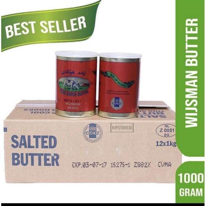Wijsman / Wisjman / Wisman Butter 1kg