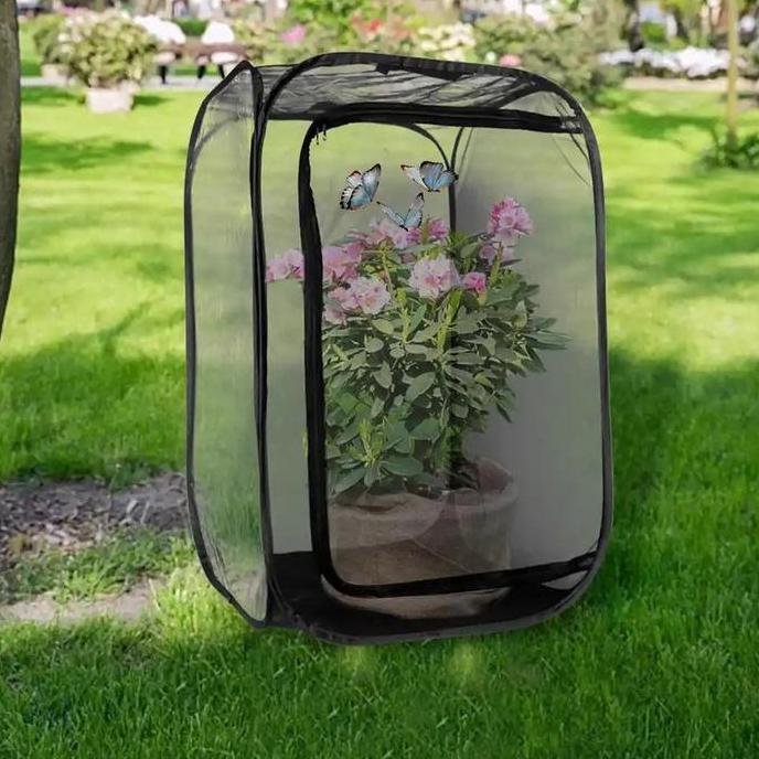 barkahcell44 - kandang lipat chameleon flexarium jaring mesh veiled panther cameleon