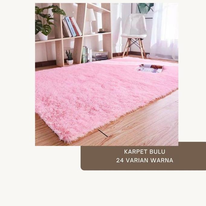 karpet bulu 200x150x2cm