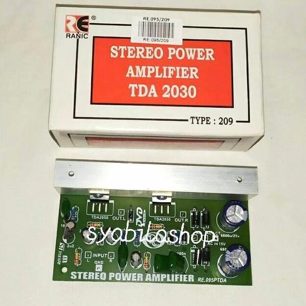 Kit Power Amplifier Stereo Tda 2030 Kit Power Tda 2030 Stereo Terbaik