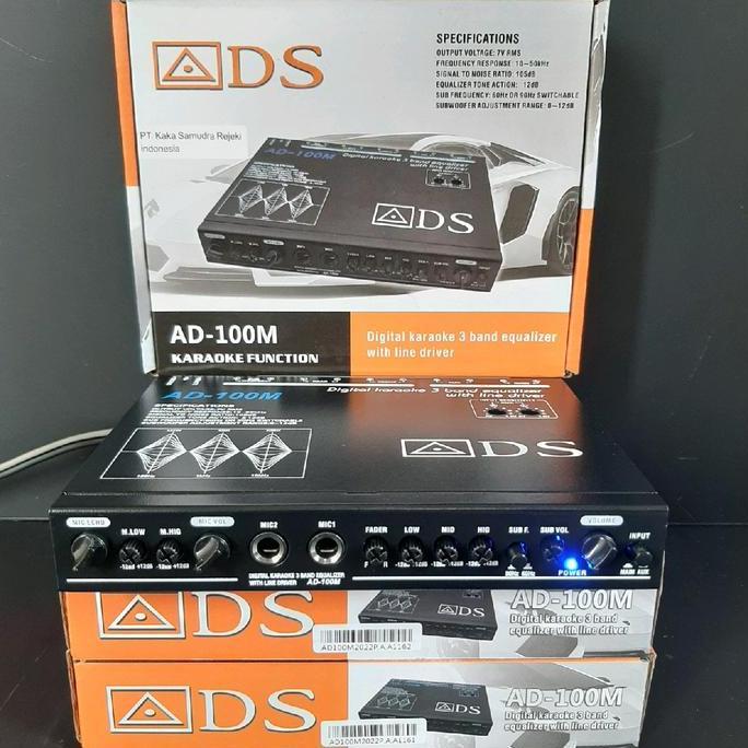 Parametrik Ads Ad -100M Parametrik Equalizer Karoke Ads 100M Restock
