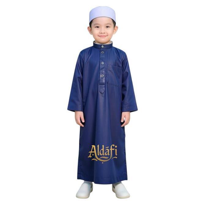 Gamis anak laki laki Jubah anak Laki laki kancing import