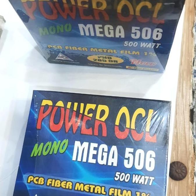 Kit Driver Power Ocl 506 Ckj New Fiber Metal Film Karakter Low-Sub Restock