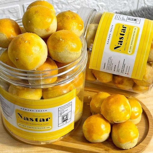 Nastar Cookies Toples Tabung 600Ml