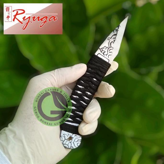 Ryuga Pisau Bonsai RYUGA JT-2 Original 20cm untuk Okulasi dan Cangkok Alat Carving Peralatan Bonsai