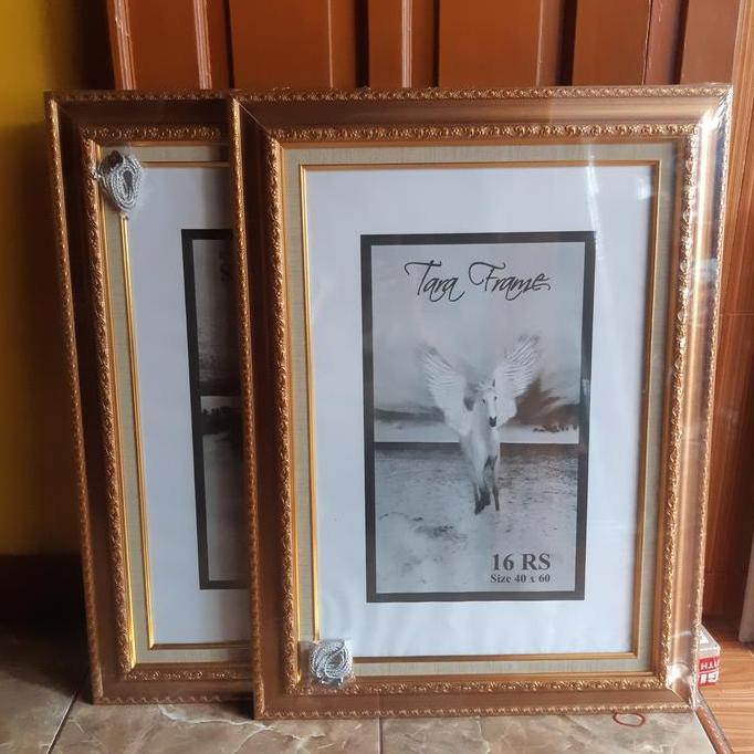 pigura frame plus kaca ukrn dalem 40 x 60