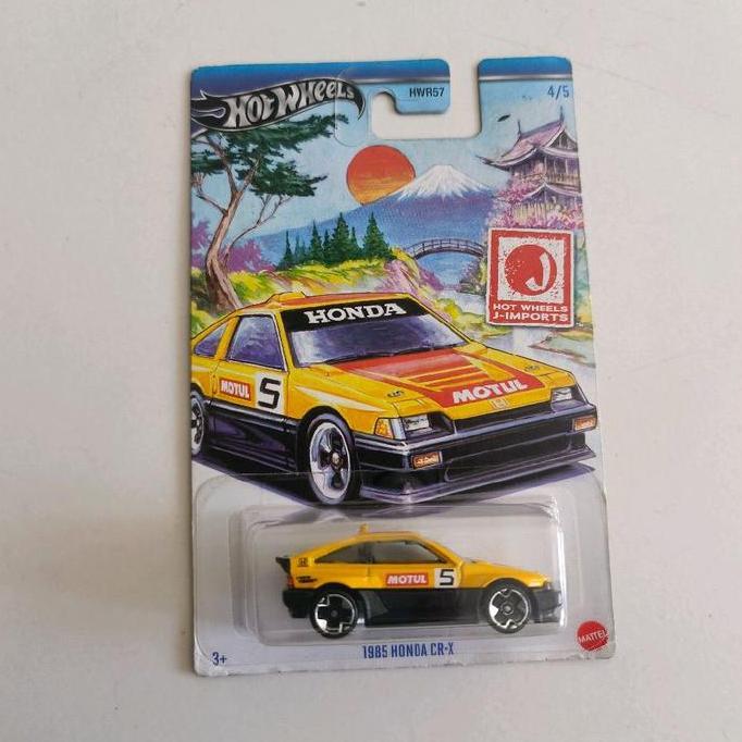 Hot Wheels 1985 Honda CRX HW J-Imports