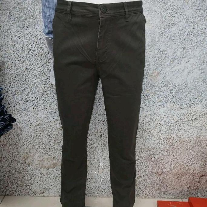 CELANA PANJANG MERK CARDINAL CDL ORIGINAL SLIMFIT WARNA ABU