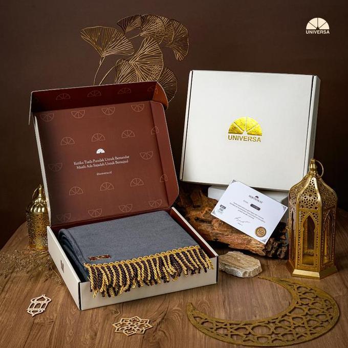 Universa Sajadah Anak (M) - Sajadah Polos Premium, Sajadah Busa Empuk Bulu Alas Kulit Anti Slip