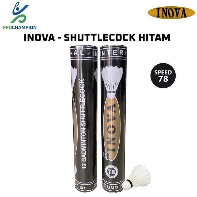 Shuttlecock Kok Badminton / Bulu Tangkis INOVA HITAM