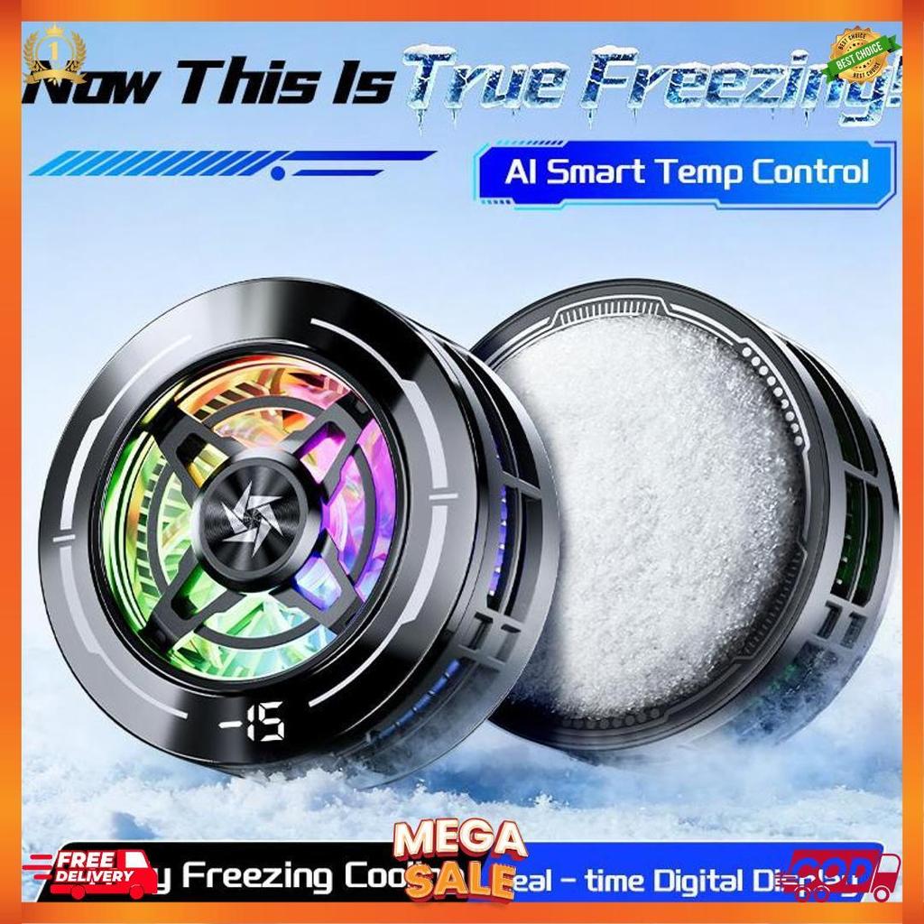 Terlaris Hp Pendingin Fan Cooler Hp Untuk Game Tanpa Kabel Radiator Fan Gaming Phone