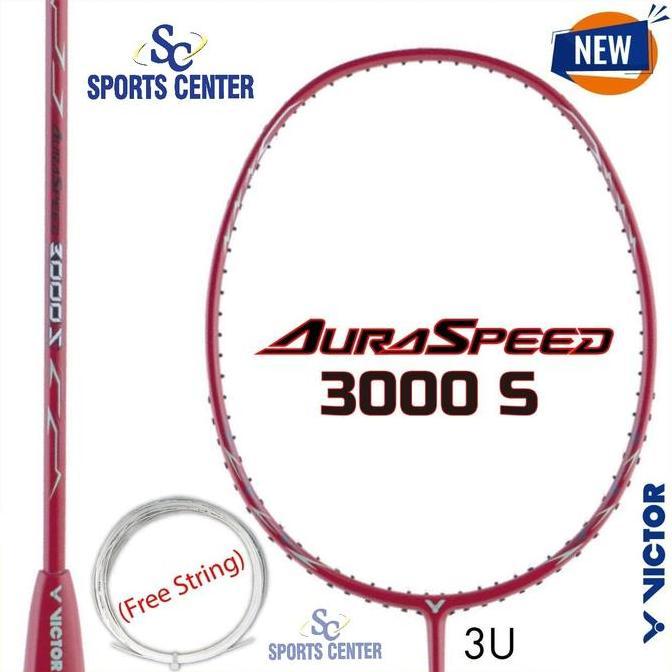 NEW  Raket Badminton Victor Auraspeed 3000 / ARS3000 / ARS 3000 S