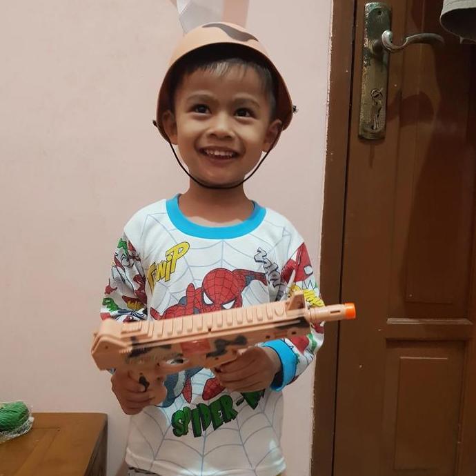 Promo Mainan Tembakan Set Helm - Mainan Tembakan Tentara Cod