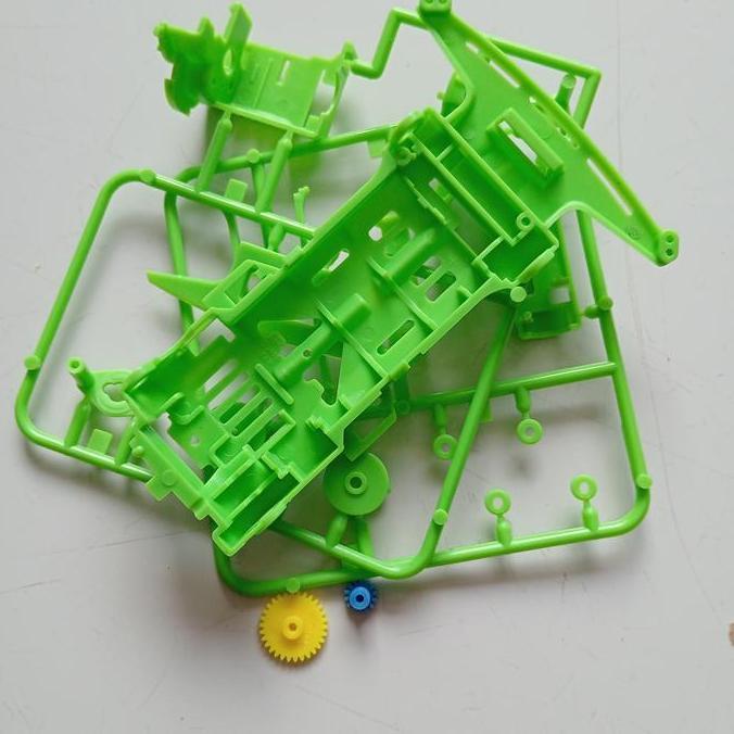 Promo Rep Tamiya Chassis Super 1 Japan / Chu Kin + Gearbox Set Cod