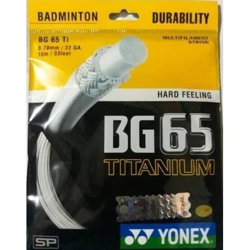 Senar yonex BG 65 titanium