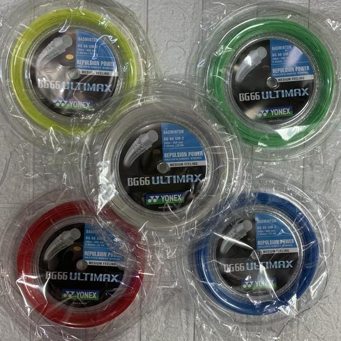 Senar Badminton YONEX BG66 ULTIMAX / BG 66 ULTIMAX ROLL SP