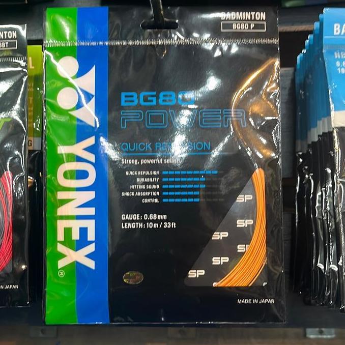 Senar Badminton Yonex BG80 BG 80 Power JP SP